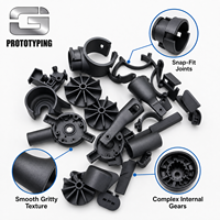 Composants imprimés en 3D SLS personnalisés, impression en nylon PA12 en vrac, service de prototypage rapide, joints, supports, engrenages, production en petites séries