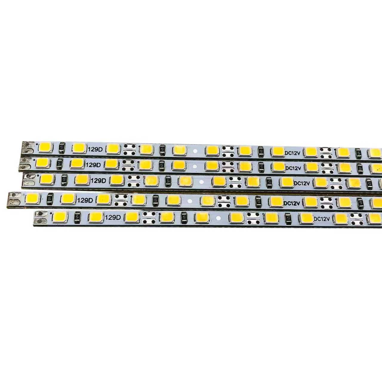 Оптовая продажа 12 В 120 светодиодов/м 3 мм PCB 2835 SMD Светодиодная жесткая лента световая панель для 72led 120led ультра-тонкий световой короб