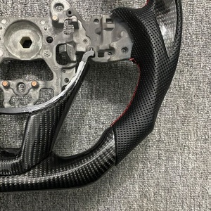 Volante de Fibra de Carbono para Mazda 3, 6, Axela, CX5, CX30, <span class=keywords><strong>CX90</strong></span>, ATZ, CX8, CX7, ATENZA 2018, 2019, 2020, 2021, <span class=keywords><strong>2022</strong></span>, CX-5, RX-7, CX3, RX7 - Product Image 4