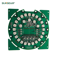 Service de fabrication de cartes mères TV, assemblage double face de circuits imprimés, protoboard Android, PCBA LED personnalisé