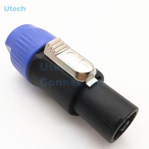 ขั้วต่อลำโพงแบบปลั๊กทองแดง Utech ปี 2026 รุ่น NL4 ขาเสียบ Speakon ตัวผู้ 4 ขั้ว 2 ขา สำหรับเสียงและวิดีโอ รุ่น UT-<span class=keywords><strong>SPM</strong></span>-03 - Product Image 2