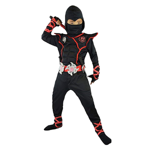 Costume de Ninja <span class=keywords><strong>Akatsuki</strong></span> pour enfants, tenue amusante pour fête, performance, carnaval - Product Image 3