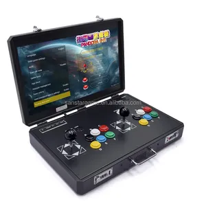 18.5インチLCDパンドラゲームボックスH323000アーケードコンソール、ダブルジョイスティックボタン、PCBボード、ポータブルコンソールゲームビデオゲーム