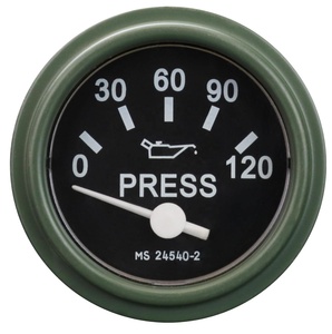 Juego de 5 Indicadores MrGauge para Humvee HMMWV, Repuesto Verde para M998 M1045 M1123, para Camiones y Automóviles, Presión de Aceite, Voltaje, <span class=keywords><strong>Temperatura</strong></span> <span class=keywords><strong>del</strong></span> <span class=keywords><strong>Agua</strong></span> - Product Image 2
