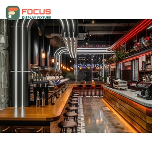 Premium Coffee Display Cabinet Illuminated Glass Shelf Pastry Case Matte White Cafe Display Cabinet - Product Image 4