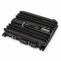 Amplificateur de puissance pour voiture PISTOL XM-N502 >100dB SNR 500W Peak 2 canaux classe AB 5Hz-50kHz Clarté musicale de haute qualité Expédition rapide