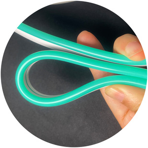 Maldives Green Lake Blue Teal Aquamarine 6x12mm Intégré 6mm 1cm Slim Pure Silicone Marrs Green Led Neon Flex - Product Image 3