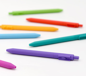 Stylos gel Kaco Alpha 26 lettres, encre noire, 0,5 mm, séchage rapide, écriture fluide, fournitures de bureau esthétiques, stylo gel promotionnel - Product Image 4
