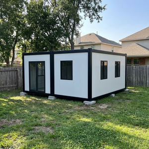 Villa, bureau, appartement, hôtel, <span class=keywords><strong>studio</strong></span> de jardin modulaire, portable, insonorisé, moderne et élégant de 20 pieds, préfabriqué, démontable, en kit - Product Image 1