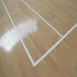 22-24 मिमी ठोस लकड़ी का खेल फर्श, स्कूल बास्केटबॉल हॉल, ऑपरेशन हॉल, डांस जिम का उपयोग।