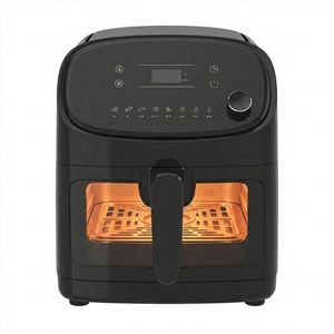 Friteuse à air numérique 6L (6 quarts) avec grande fenêtre de visualisation, commandes tactiles intelligentes, 8 préréglages, cuisson saine sans huile - Product Image 2