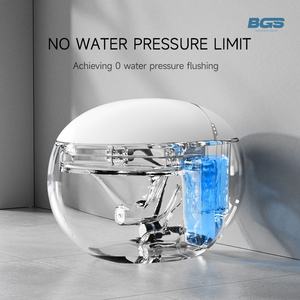 サイフォントイレ高級グレーセラミック小アパート大直径省水新しい家庭用色バスルーム用卵タイプ - Product Image 2