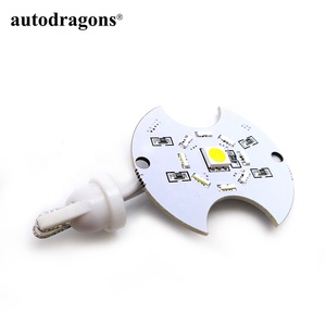 Autodragons # 44 LED POP BUMPER 13 LED DISC GREEN Lumières LED pour machine de flipper - Product Image 3