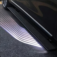 Marchepied latéral intelligent et déploiable avec éclairage aile d'ange et pédale électrique pour Li Auto L9 22-25