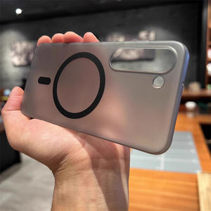 Nouvel arrivage <span class=keywords><strong>coque</strong></span> de téléphone magnétique mince avec sensation de peau pour Samsung S25 S24 <span class=keywords><strong>S23</strong></span> S22 Plus <span class=keywords><strong>ultra</strong></span> - Product Image 1