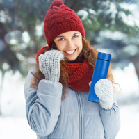 B01-0055 Amz Vente Chaude 2023 500ml Smart Bouteille D'eau Fiole À Vide Thermos Température Affichage Tasse Avec LED Écran Tactile