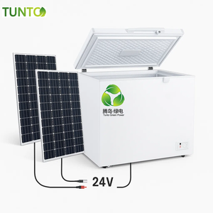Precio de fábrica Vendedor ambulante Helado <span class=keywords><strong>Congelador</strong></span> profundo Energía solar 350L <span class=keywords><strong>Solo</strong></span> <span class=keywords><strong>congelador</strong></span> Refrigerador solar - Product Image 3