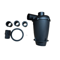 Colector de Polvo Ciclónico de 20L, Tambor con 99% de Eficiencia, Carga Superior/Lateral, Motorizado, Material PP para Virutas de Madera, Virutas Metálicas y Plástico