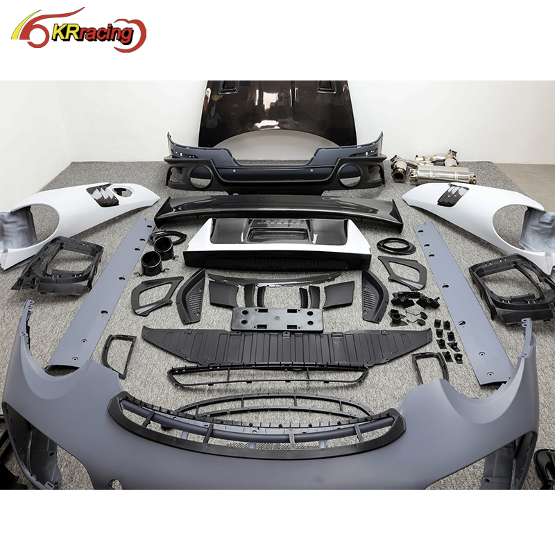 porsche body kit old to new