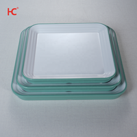 Usine vente chaude 7 "'vaisselle en mélamine nordique assiette double couleur-stocké en gros