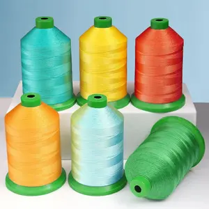 Factory Wholesale Customization 210d/3 Nylon Polyester Leather Sewing Thread For Bag Sewing Machine Thread