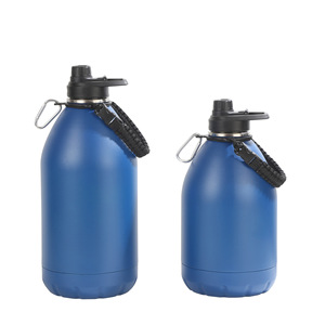 Botella de Agua Aislada al Vacío de 3000 ml y 4000 ml, Jarra de Agua de Acero Inoxidable de Doble Pared de Un Galón para Actividades al Aire Libre y Camping - Product Image 2