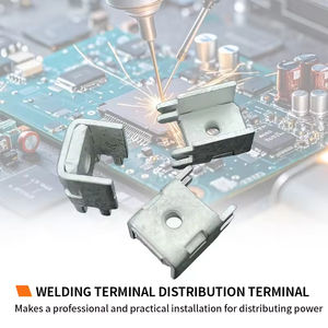 TLS3459 Telian CE/ISO Certified PCB Screw Solder <b>Terminal</b> 60A M3 Thread 4 Brass Pins Plug-in Crimping <b>Terminal</b> - Product Image 6