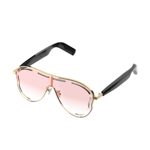 Lunettes de soleil intelligentes SG-26 Pro avec son stéréo sans fil, assistant IA, étanches, design pliable pour appels, commande tactile, 7-8 heures d'autonomie - Product Image 1
