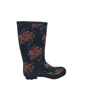 <span class=keywords><strong>Bottes</strong></span> <span class=keywords><strong>de</strong></span> <span class=keywords><strong>pluie</strong></span> en caoutchouc à fleurs pour <span class=keywords><strong>femme</strong></span>, imperméables, à talons hauts, très vendues - Product Image 2