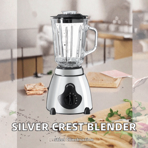 <span class=keywords><strong>Blender</strong></span> électrique portable Silver Crest 2 en 1 Licuadora Multifonction Boîtier en acier inoxydable Robot culinaire Presse-agrumes pour fruits frais - Product Image 2
