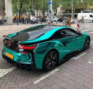 Runde, gran oferta, piezas de automóvil de fibra de carbono para BMW I8, Kits Aero de Berserker eléctrico modificado, labio delantero, labio trasero, faldas laterales de ajuste alto - Product Image 2