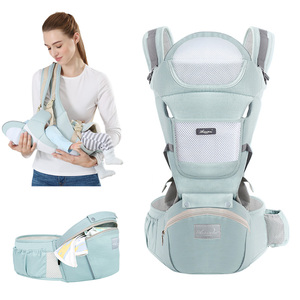 Zaino Sportivo Casual Marsupio Multifunzione 360° con Supporto Lombare in Plastica Ecologica Stile Semplice <span class=keywords><strong>per</strong></span> <span class=keywords><strong>Neonati</strong></span> e Bambini (7-45 mese) - Product Image 2