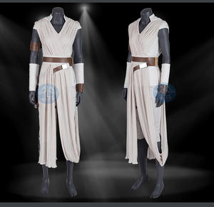 2024 High Quality Deluxe Halloween Cosplay <strong>Costume</strong> <strong>Rey</strong> Skywalker Full Set Clothes Women Role Play Movie <strong>Costumes</strong> - Product Image 6