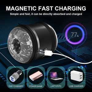 Coppa per Masturbazione Elettrica Automatica Telescopica in Materiale ABS+TPE con 10 Frequenze di Vibrazione per Uomini, Autonomia di 90 Minuti - Product Image 4
