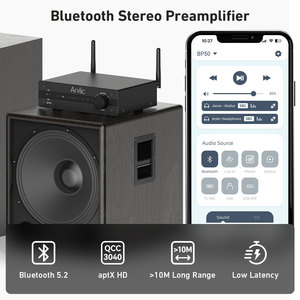 Arylic bp50 không dây APTX HD <span class=keywords><strong>Bluetooth</strong></span> <span class=keywords><strong>Receiver</strong></span> với qcc3040 ESS es9023p DAC chất lượng cao Nhà âm thanh RX TX ARC Preamplifier - Product Image 6