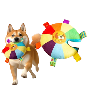 2025 QF juguete de peluche colorido con relleno de algodón PP característica chirriante <span class=keywords><strong>Toy</strong></span> <span class=keywords><strong>Story</strong></span> <span class=keywords><strong>personajes</strong></span> perros mascota de peluche - Product Image 1