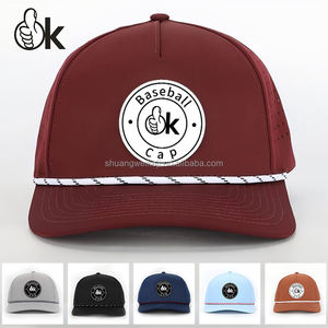 Prodotto di Tendenza 2026 Cappelli Personalizzati Non Strutturati a 5 Pannelli, Cappellini Trucker di Alta Qualità, Cappelli a Telaio Piatto con Cordoncino, Cappelli da Uomo di Design - Product Image 6