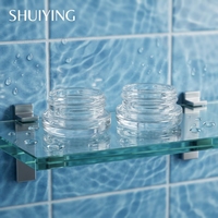 Pot en verre transparent pour crème pour les yeux, flacon cosmétique, vente chaude