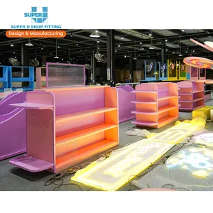 Retail Store Design Candy Store Display Gondola Candy Display Shelves Sweets And Candy Display Stand