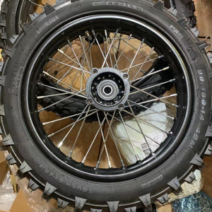 Lốp sau 90/100-14 với vành 1.85x14, bánh xe sau 14 inch dành cho xe Pit Bike địa hình, lốp hợp kim, vành nan hoa, dành cho xe máy CRF <span class=keywords><strong>PRO</strong></span> KLX YZF - Product Image 5