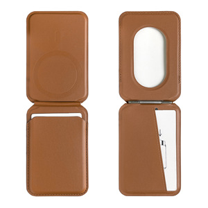 Funda Cartera Magnética de Cuero PU de Alta Calidad para <span class=keywords><strong>iPhone</strong></span> 14/<span class=keywords><strong>13</strong></span>/Mini/<span class=keywords><strong>Pro</strong></span>, Anti-Radiación y Hecha a Mano - Product Image 3