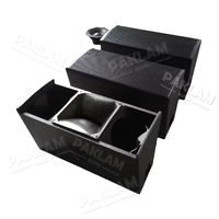 Altavoz de rango completo pasivo de fuente puntual PAKLAM Sound, altavoz de audio profesional chino de matriz lineal dual de 8 pulgadas