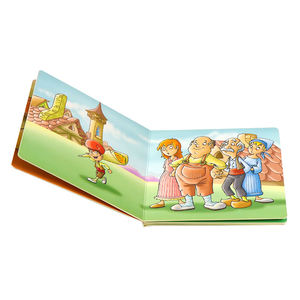 Servicio de Impresión de Libros Personalizados, Libro Infantil de Cartón, Tamaño y Color Personalizados, Libro de Aprendizaje de Lectura con Imágenes para Bebés, Libro de Tapa Dura para Niños - Product Image 5