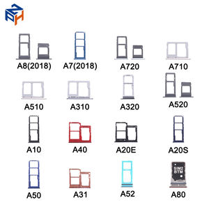 Bandeja de tarjeta Sim SD de teléfono de Doble Tarjeta para <span class=keywords><strong>Samsung</strong></span> Galaxy A14 A24 A34 A54 A13 A23 A33 <span class=keywords><strong>A53</strong></span> A73 soporte de ranura para tarjeta Sim cajón adaptador - Product Image 1