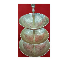 Bol de fruits décoratif en laiton de style indien, ustensile à main en métal décoratif, pour les fruits, bon marché - Product Image 5