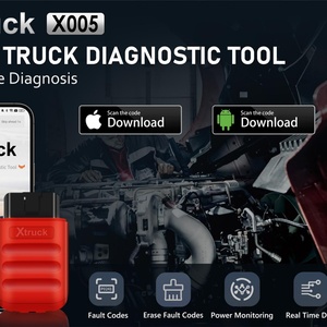 สำหรับ SHACMAN SINOTRUK DongFeng FAW WEICHAI ECU การฟื้นฟู D PF แบบบังคับสำหรับรถบรรทุกหนัก สำหรับเครื่องมือวินิจฉัย X Truck X005 - Product Image 5