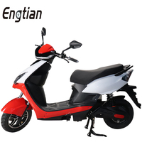Motocicleta Eléctrica Engtian, Scooter Eléctrico de 60V 20AH 1000W, Color Personalizable, Proveedor Chino de Bicicletas Eléctricas