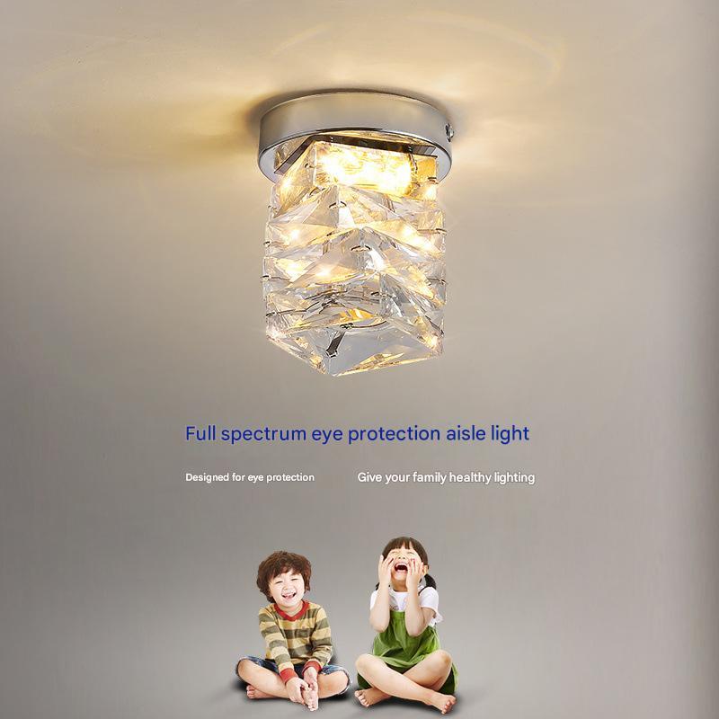 JYLIGHTING Modern Luxury Crystal Pendant Light