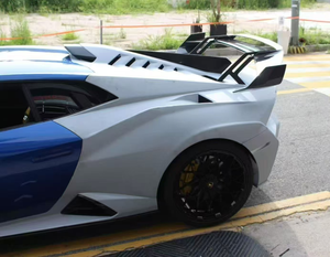 Pare-chocs avant et arrière en fibre de carbone STO, capot moteur, aileron arrière, vente directe d'usine pour LP580 LP610 - Product Image 3