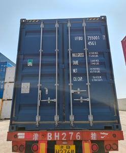 Conteneur maritime High Cube de 40 pieds d'occasion |   Conteneur Sec Certifié CSC pour l'Exportation - Product Image 1
